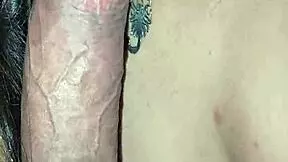 i sneaked off with my best friend to give her the sloppiest titjob blowjob on big cock pov