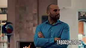 Marykate moss takes rough doggystyle from milf cory chase in taboo threesome