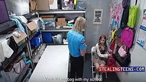 winter flynn, desperate student paying with pussy for stolen goods?