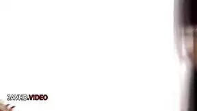 Bold brunette JAV teen devours throbbing Asian cock in intense blowjob frenzy