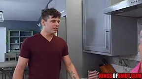 Fat ass redhead stepsis ditches dildo for taboo deepthroat face fucking and hardcore pounding