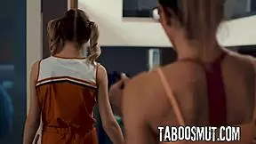 Marykate moss takes rough doggystyle from milf cory chase in taboo threesome