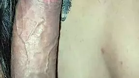 i sneaked off with my best friend to give her the sloppiest titjob blowjob on big cock pov