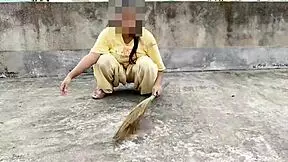 young married indian bhabhi with huge tits and ass gets fucked hard on rooftop outdoor desi village xxx romance