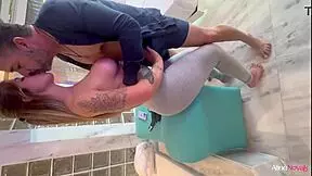 Aline Novak rides fat curvy Brazilian ass cowgirl screaming wet pussy missionary spooning balloon tits quickie