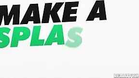 andreina deluxe twerks poolside 😍 waiting for muse's big cock pussy stuffing 👅💦