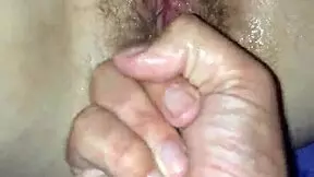 Teen Blonde Fingers Ass While Inserting Thick Cucumber Deep Inside