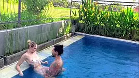 hey babe does eating your pussy in the pool make you cum harder than ever?