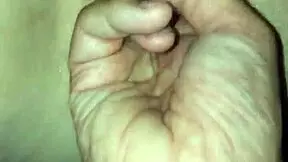 Teen Blonde Fingers Ass While Inserting Thick Cucumber Deep Inside