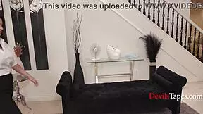 busty wife catches teen blowing her husband but he swears its no big cheating deal