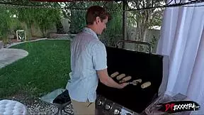 Think you can handle double penetration better than my wife bent over taking two big black cocks doggystyle interracial anal?