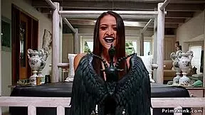 teen witch tricks parents into anal group play