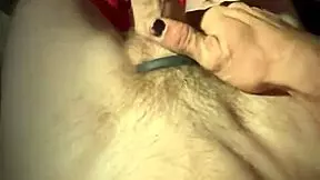 how long can you edge this huge tied up cock before massive cumshots explode everywhere?