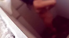 Hot Colombian Sister-in-Law Bella Notices Shower Voyeur Peeking