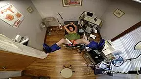 i... i mean yesenia sparkles the petite latina teen screams in latex handcuff orgasm