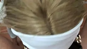 Milf in glasses delivers pov blowjobs, deepthroats, and swallows in steamy compilation preview