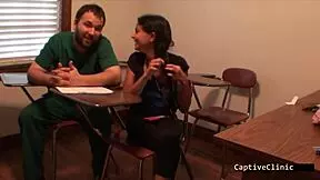 i... i mean yesenia sparkles the petite latina teen screams in latex handcuff orgasm