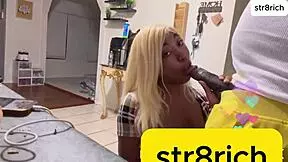 atlanta's hot young blonde cheerleader takes big cock deep in her ass