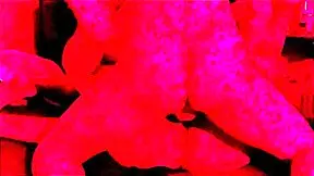 wanna watch this submissive latina babe take four cocks raw in a funky red-lit orgy?