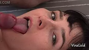 My very first anal fuck... with rimjob and deepthroat from cute lika!