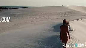 damn belgium playboy model miluniel louis strips her perfect round ass outdoors