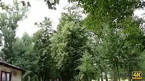 Hunt4k cuckold, watch your petite Czech wife get pounded outdoors for cash in public park?