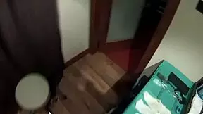 dr tampa pays brunette teen destiny santos cash to spread shaved ass and pussy in latex handcuffs