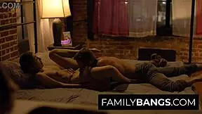 Suggestive Stepdaddy's Cock Teases Skinny Princess Maya Woulfe to Orgasmic Cum on Ass