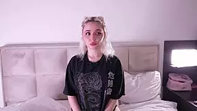 step-sister gets dumped, step-brother fills her tight pussy with creampie comfort