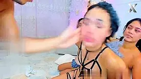 what if three teen latinas deepthroat in wild webcam orgy