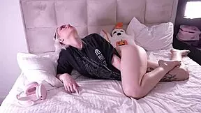 step-sister gets dumped, step-brother fills her tight pussy with creampie comfort