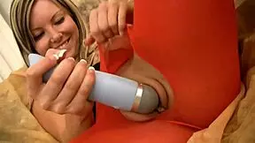 Clarissa masturbates wet pussy for you