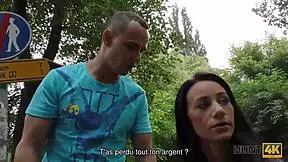 Hunt4k cuckold, watch your petite Czech wife get pounded outdoors for cash in public park?