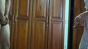 damn this horny stepson needs mommy's curvy tits and pussy to cool his raging boner... ride time!