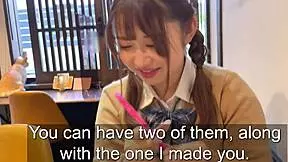 dude her massive asian tits defy gravity as she rides old boyfriend's cock hard