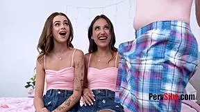 MAGIC COCK COLOGNE TURNS STEPSISTERS INTO THREESOME SLUTS!