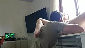 damn this submissive latina wife shakes her big ass on the table!