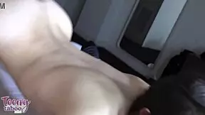 Lucky teacher feels ecstasy as Aften Opal sucks him deep