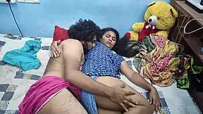 Horny Indian Bhabhi Lures Neighbor for Pussy Pounding