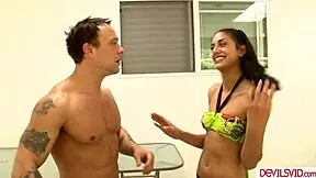 Guy anals your latina stepdaughter deepthroat style right?