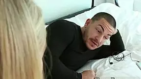 hey milf straps on to fuck stepbro hard