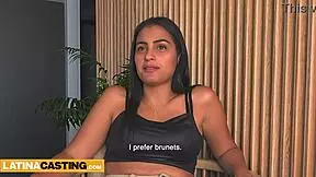 Hot colombian teen fucks her way to fame on casting couch
