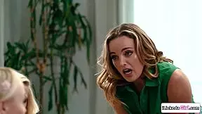 lesbian milfs tongue and fist stepdaughter's tight young pussy relentlessly