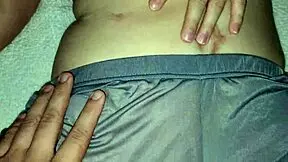 cuñadita lets me fuck her juicy hairy pussy so easy homemade creampie