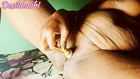 Village bhabhi gets naughty in lingerie play