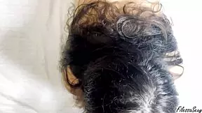 the cutie with juicy ass sucks big cock then gets doggystyle fucked cum on ass