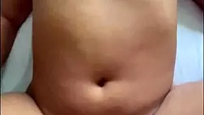 Hot desi college babe bends over in bathroom for first-time big cock doggystyle pounding.