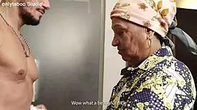 real 72 year old bbw mom with saggy tits gaping ass takes deep anal fuck from young stud