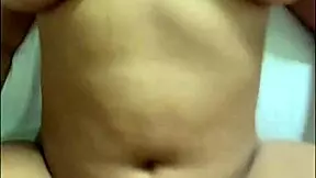 Hot desi college babe bends over in bathroom for first-time big cock doggystyle pounding.