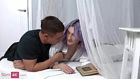 skinny colored-hair teen mia cheers gets her tight ass pounded deep after massage